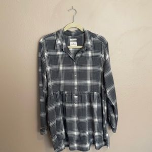 Super soft flannel top